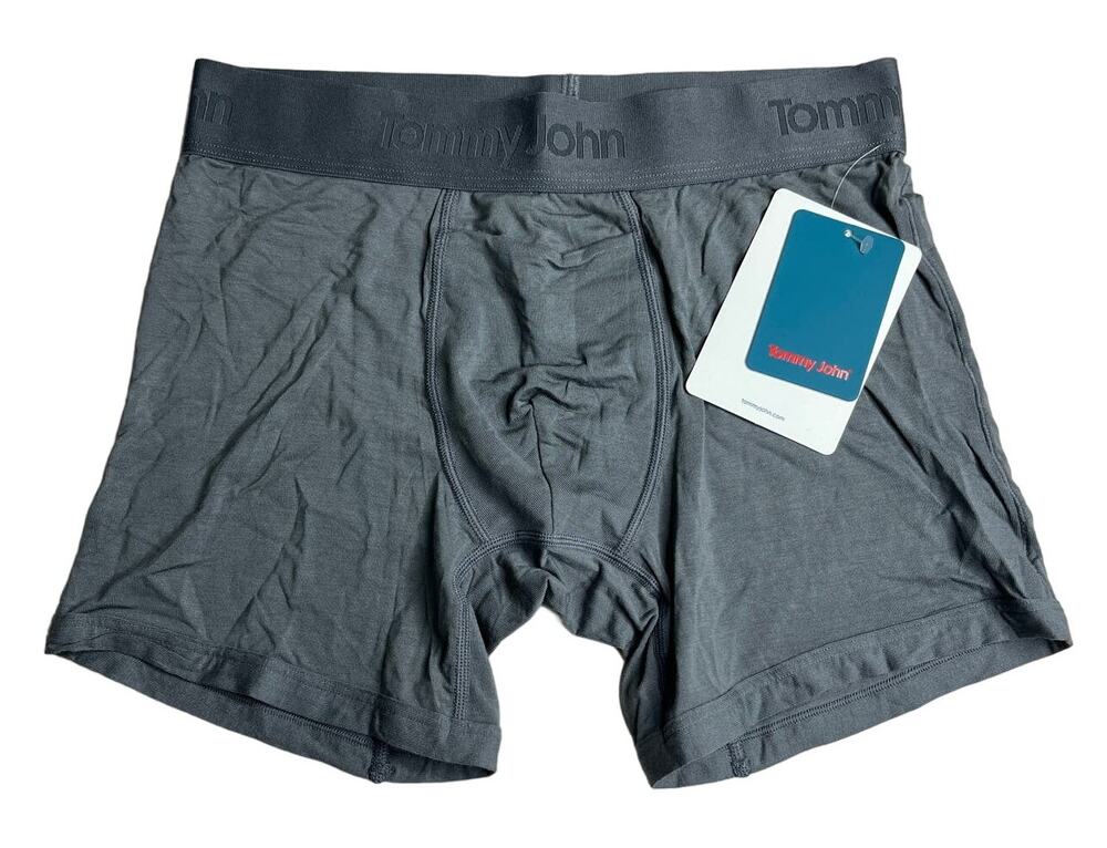 6-9 TOMMY JOHN Men's NWT $32 Soft Second Skin Boxer Brief Underwear Medium